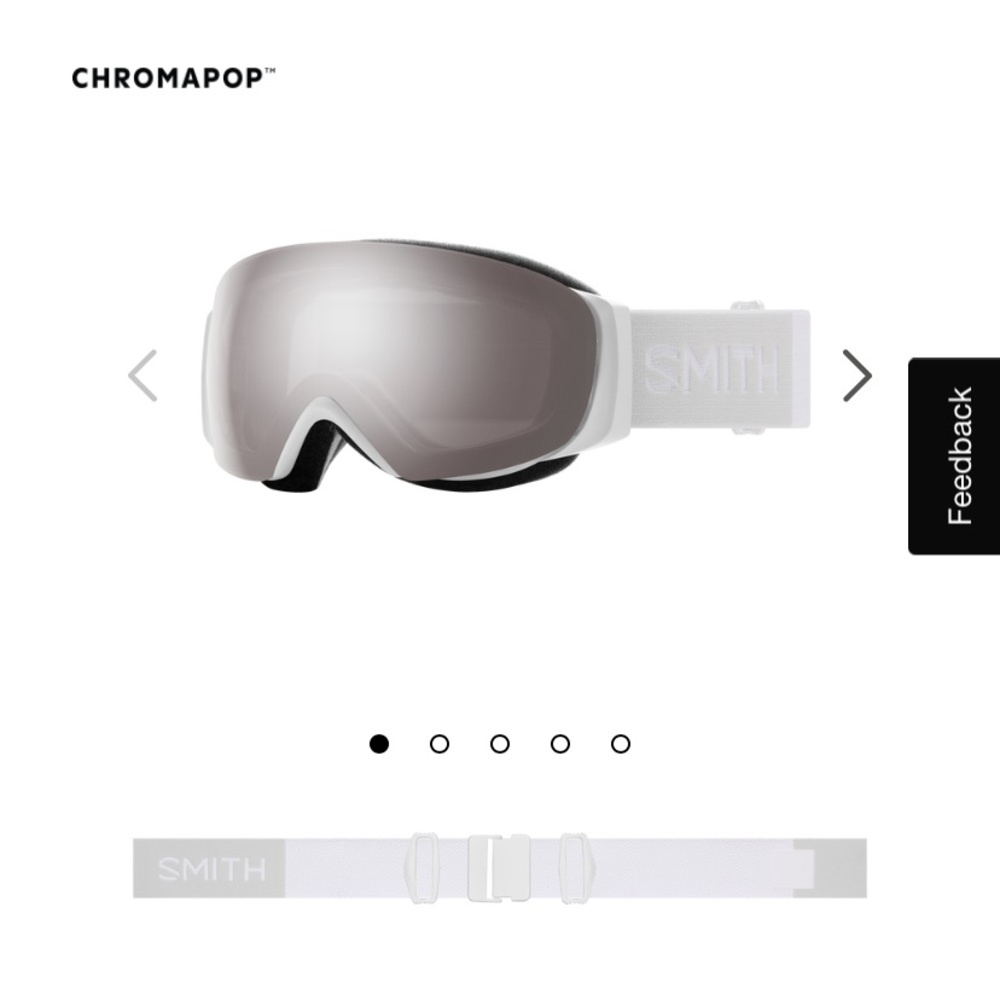 BRAND NEW Smith goggles never worn! Comes with low vis blue lens and sleeve